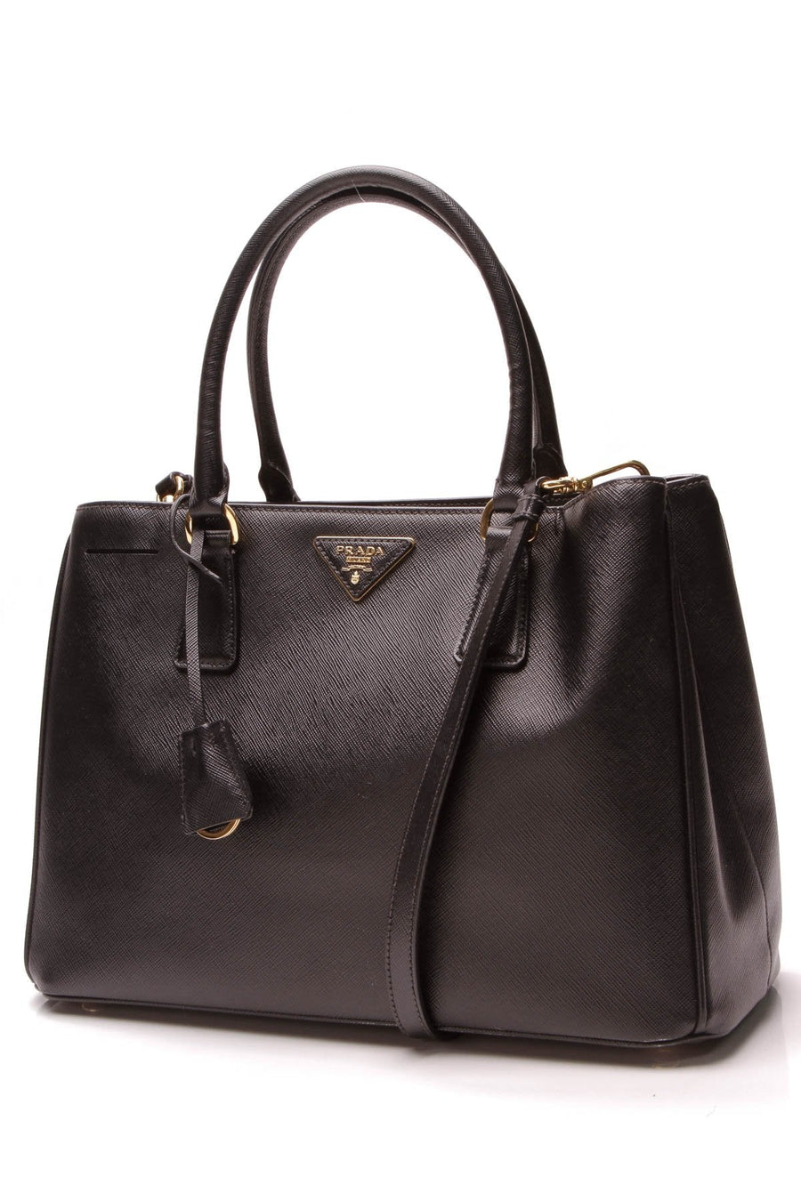 Lux Medium Tote Bag - Black