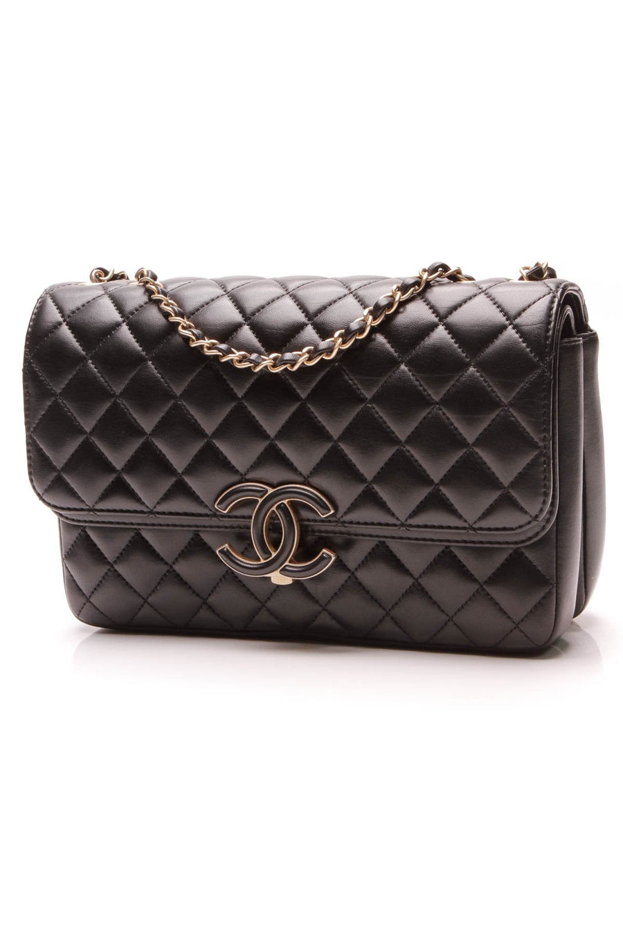 Chic CC Flap Bag - Black