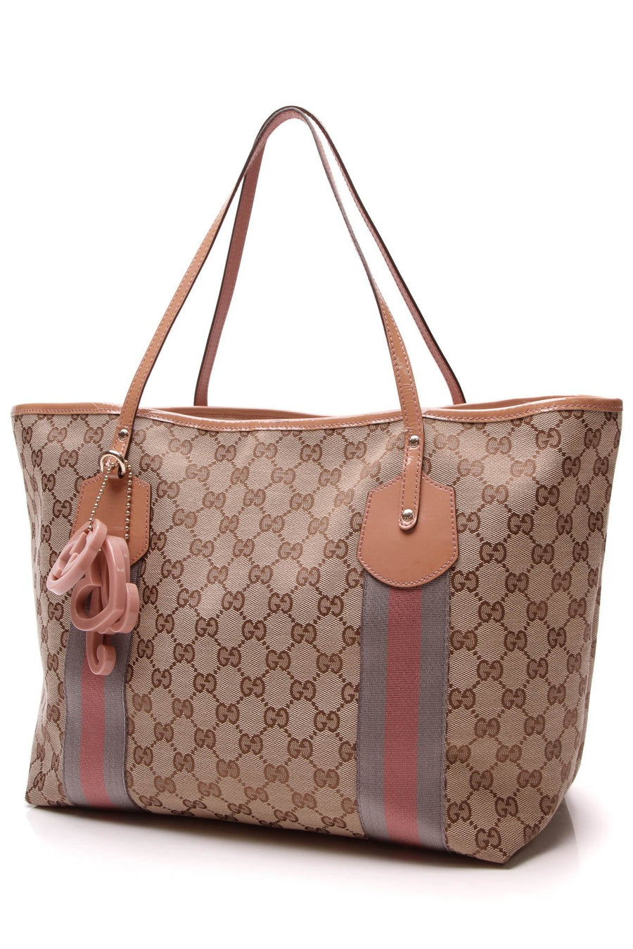 Jolie Tote Bag - Signature Canvas/Nude