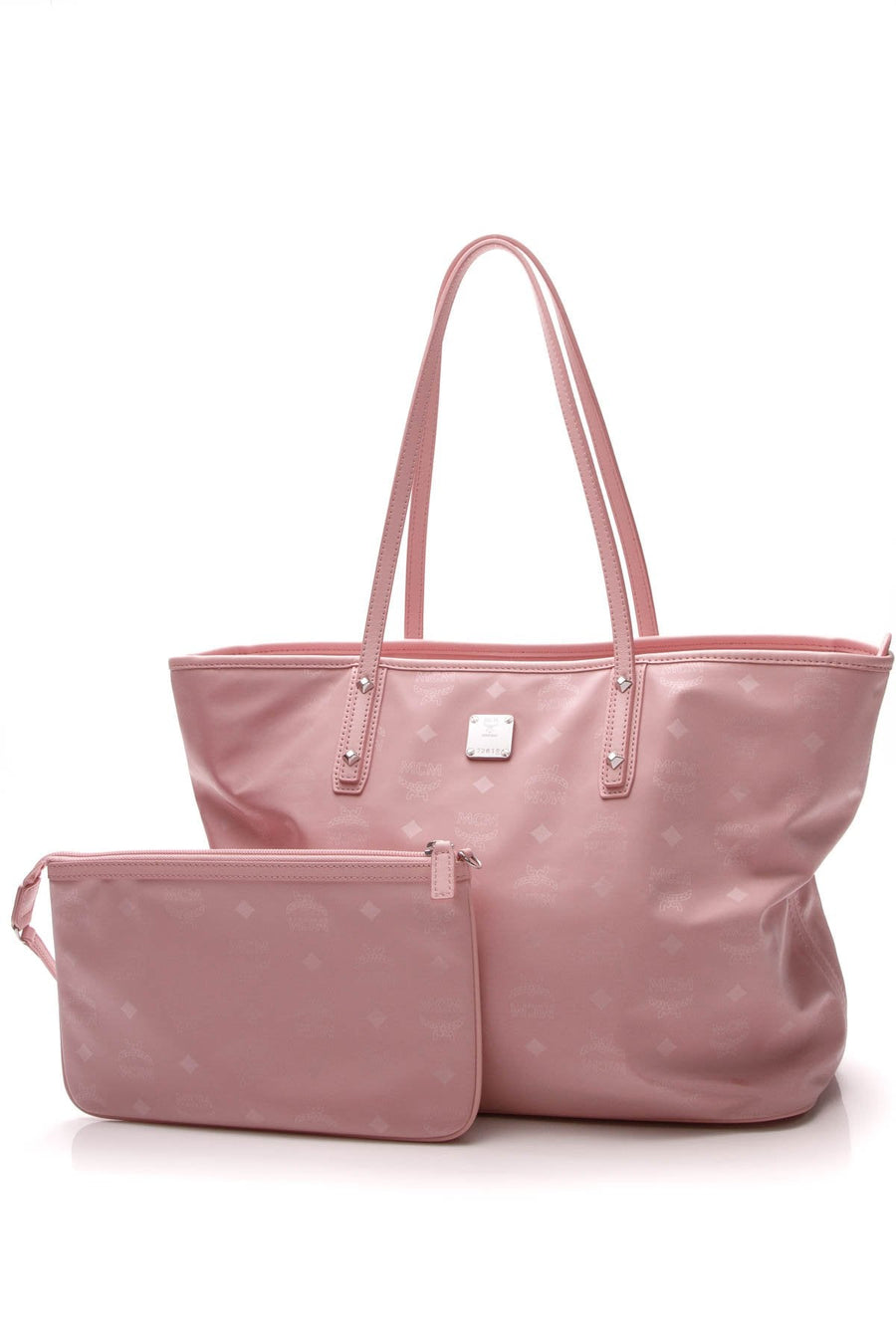 Dieter Monogram Medium Tote Bag - Pink