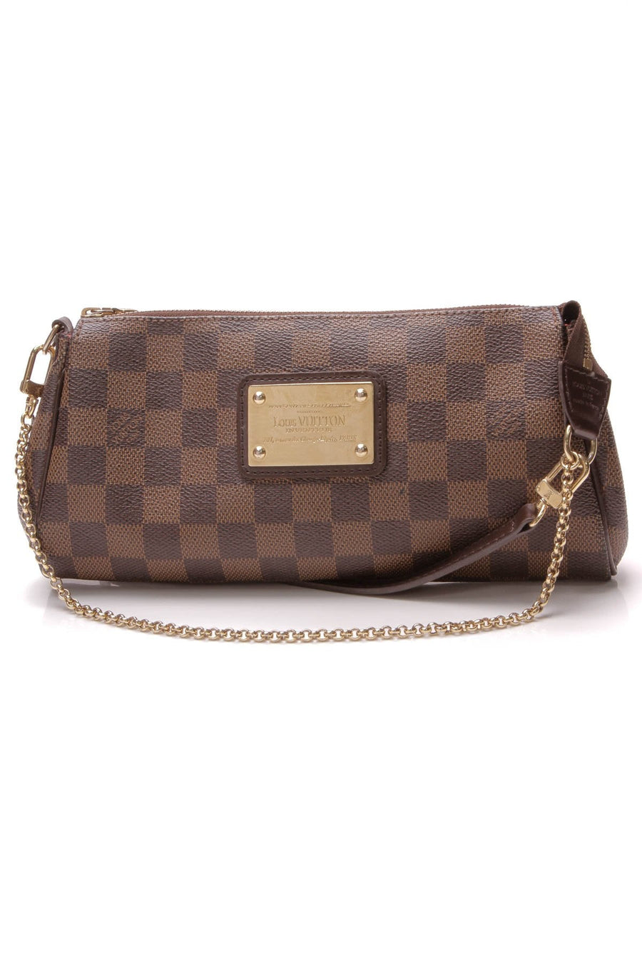 Eva Clutch Crossbody Bag - Damier Ebene