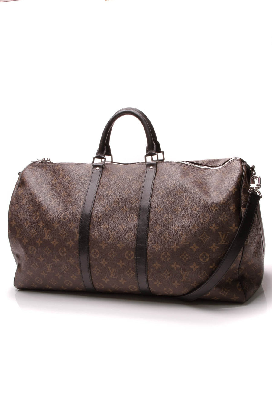 Keepall Bandouliere 55 Travel Bag - Monogram Macassar