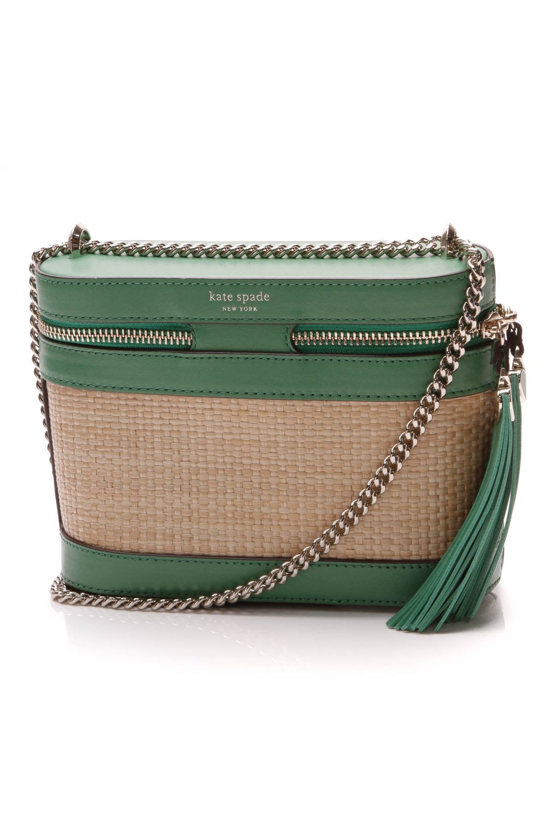 Rose Small Convertible Crossbody Bag - Beige/Green Bean