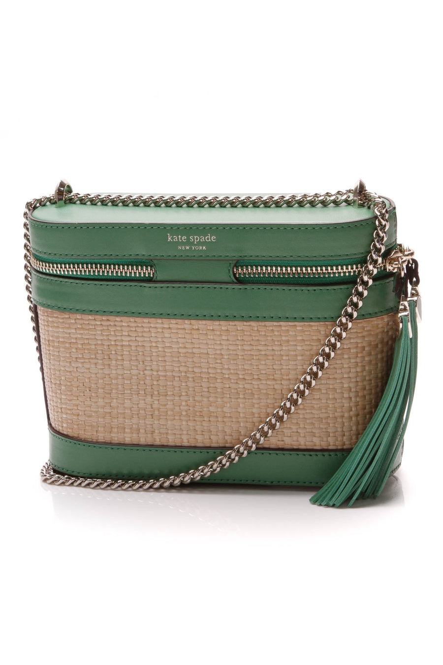 Rose Small Convertible Crossbody Bag - Beige/Green Bean