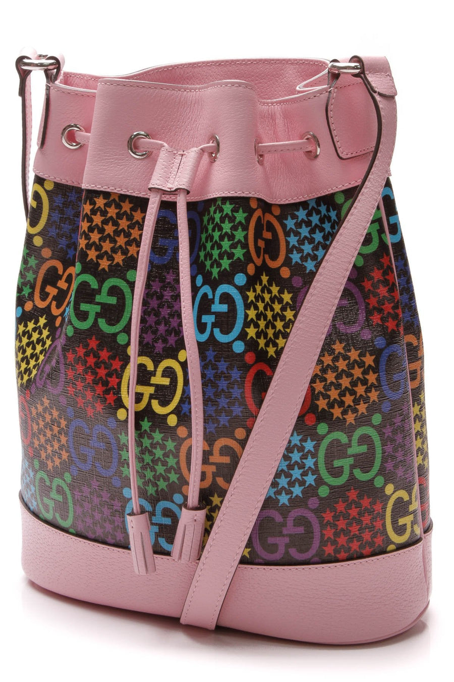GG Psychedelic Bucket Bag - Pink/Black