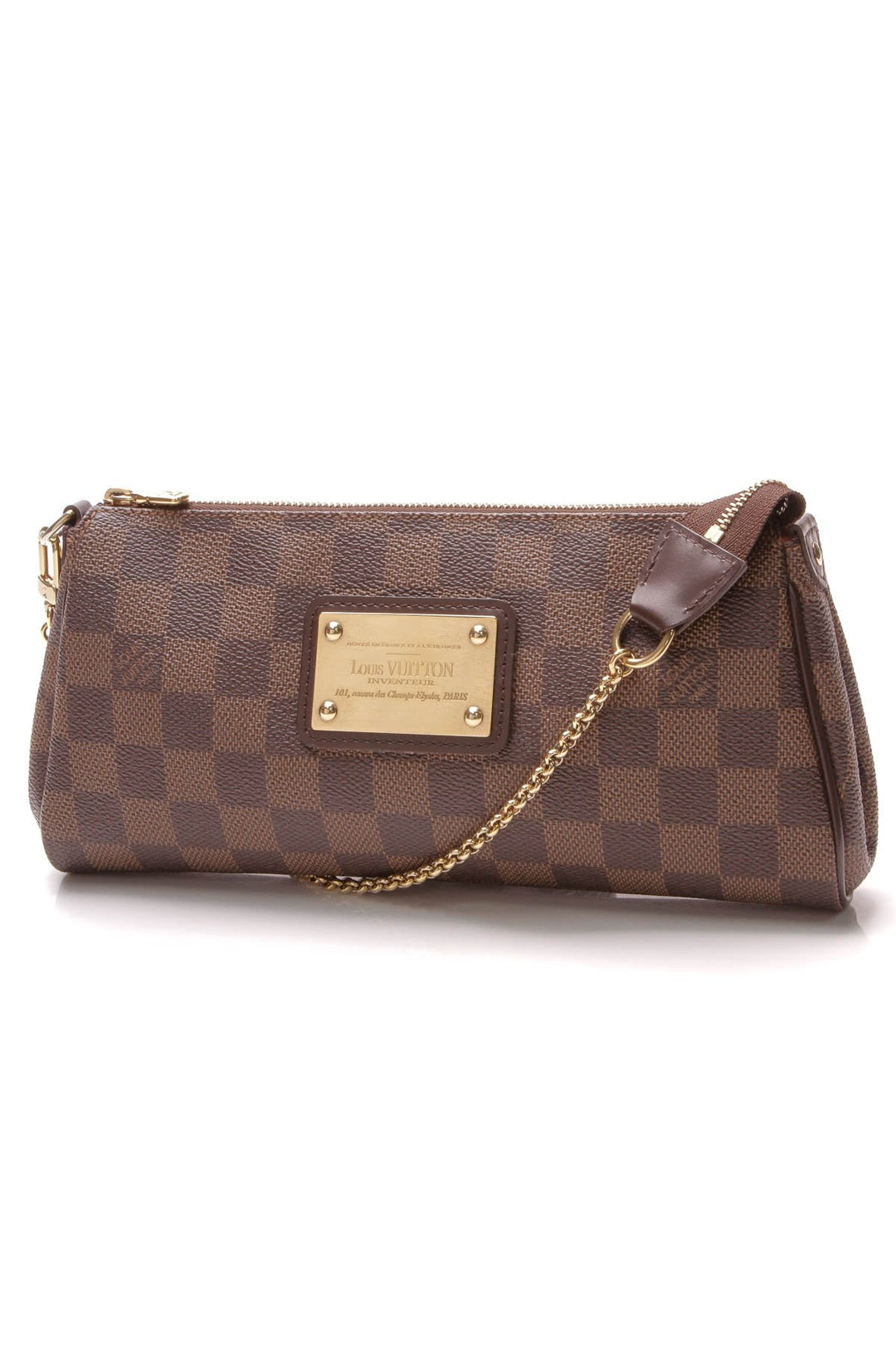 Eva Clutch Bag - Damier Ebene