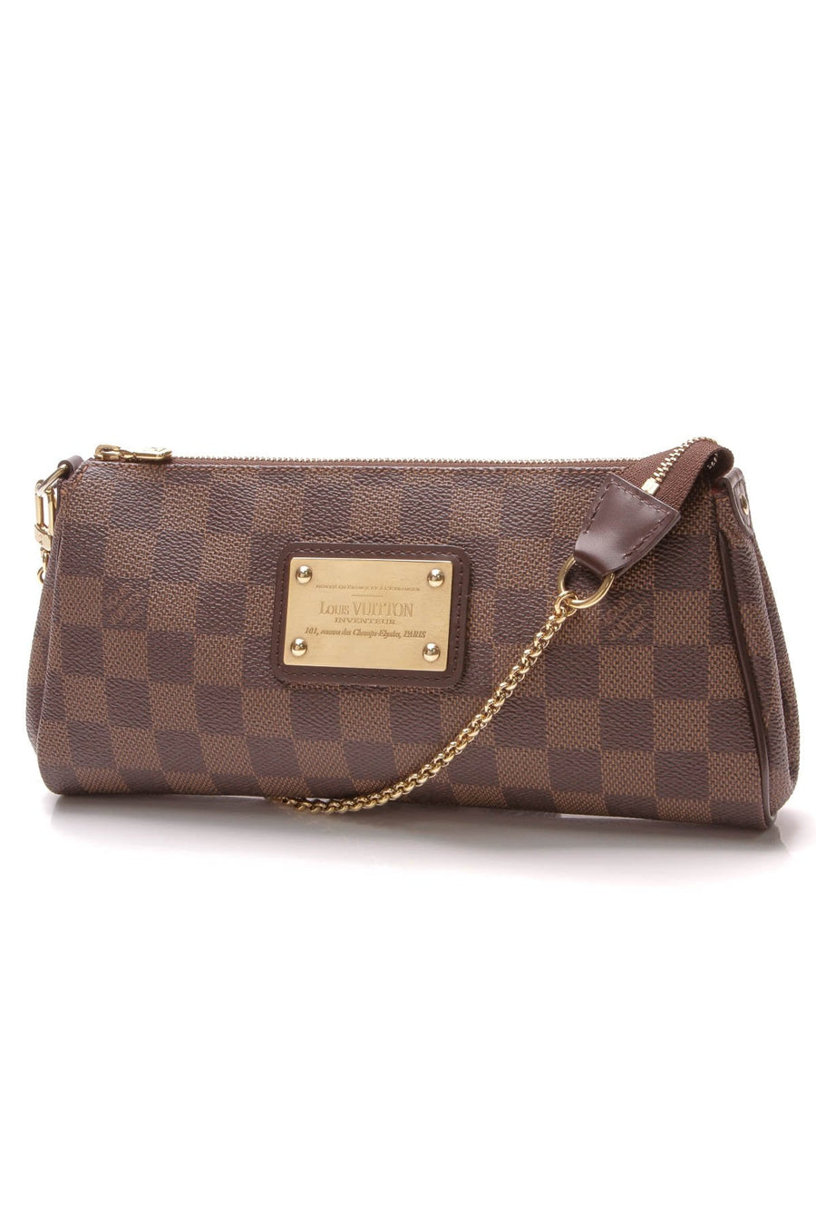 Eva Clutch Bag - Damier Ebene