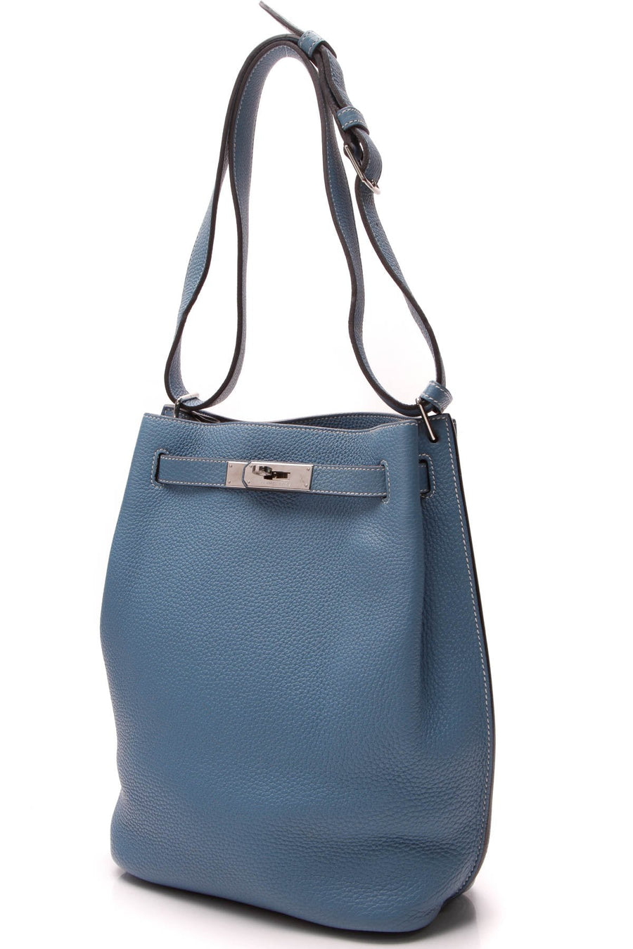 So Kelly 22 Bag - Blue Jean Togo
