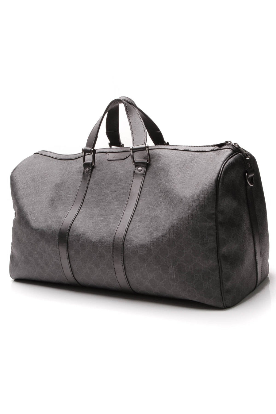 Carry-On Duffle Travel Bag - Black Supreme Canvas