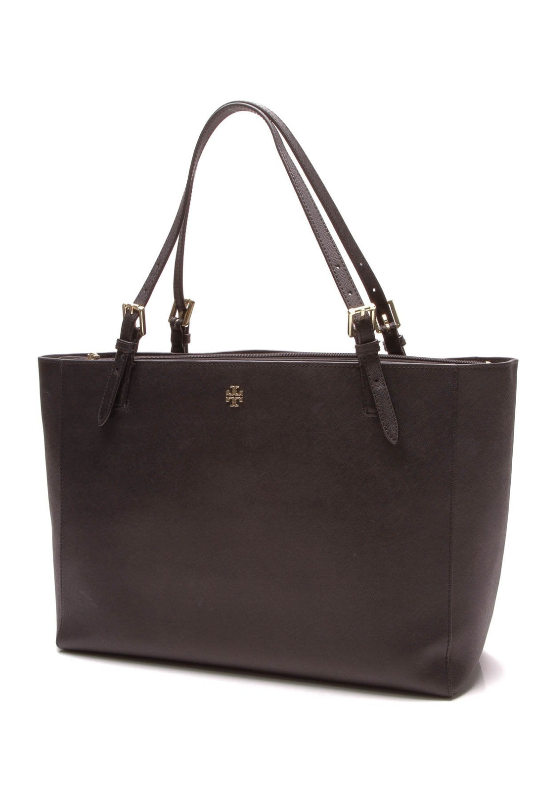 York Buckle Tote Bag - Black