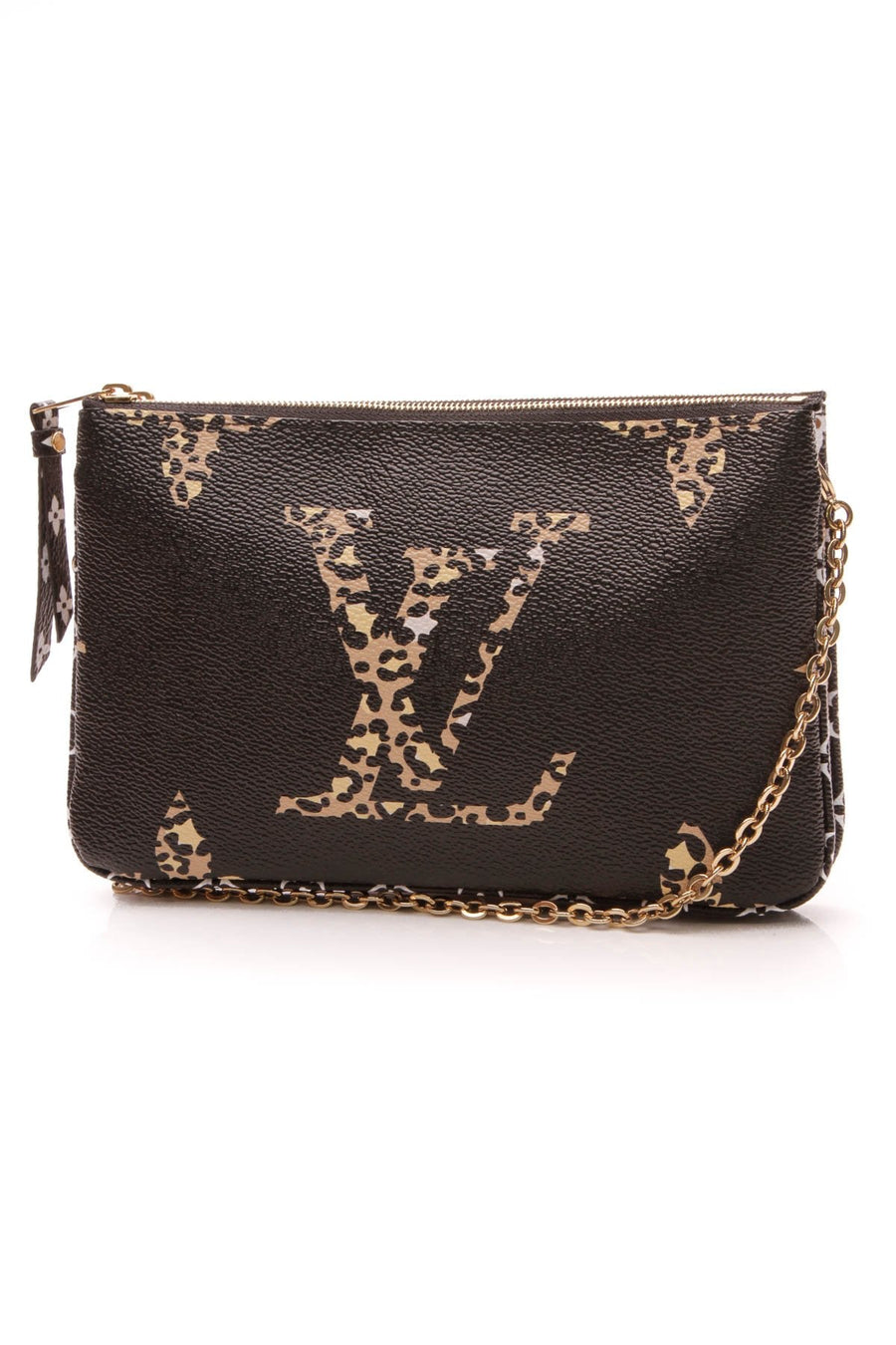 Jungle Double Zip Pochette Bag - Giant Monogram