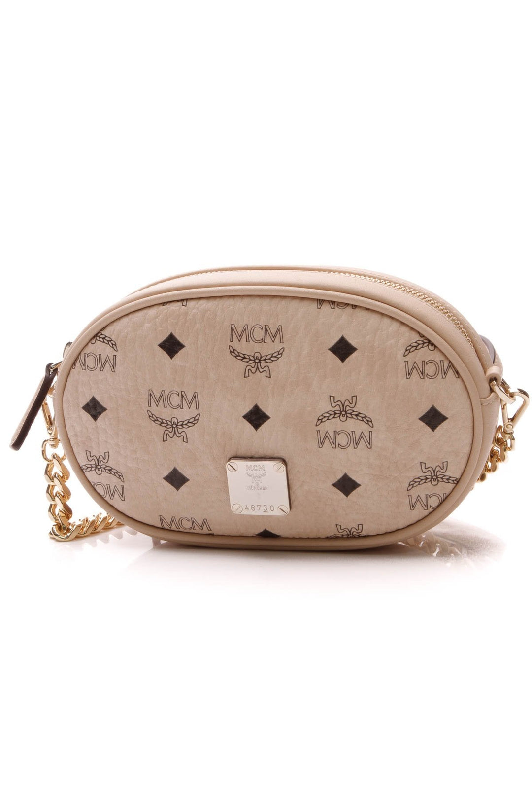 Essential Convertible Belt Bag - Beige Visetos