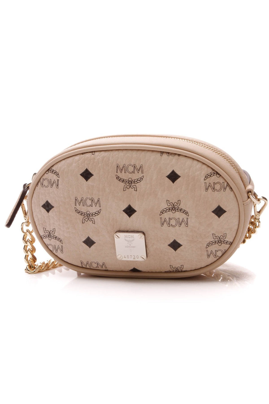 Essential Convertible Belt Bag - Beige Visetos