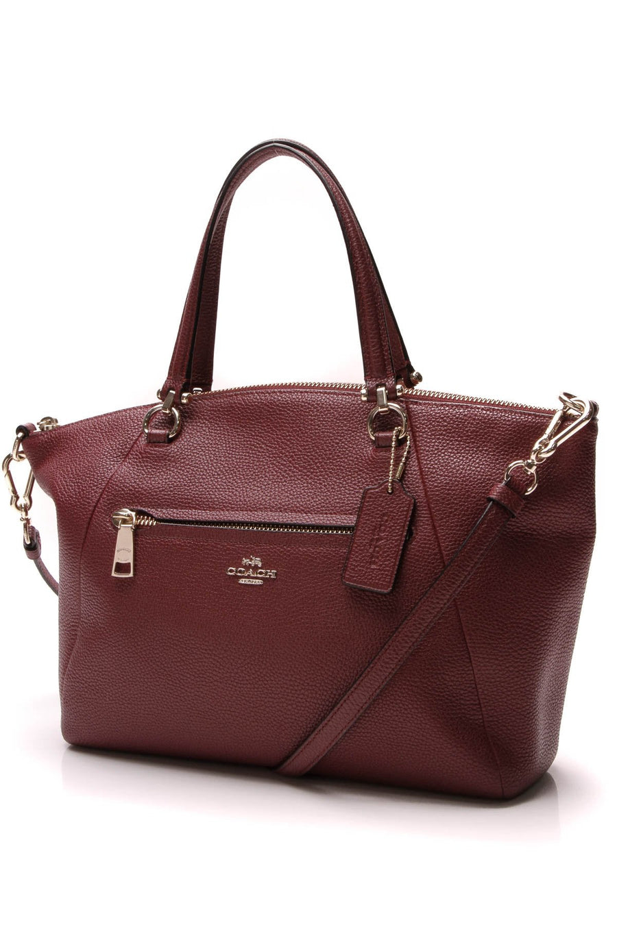 Prairie Satchel Bag - Wine