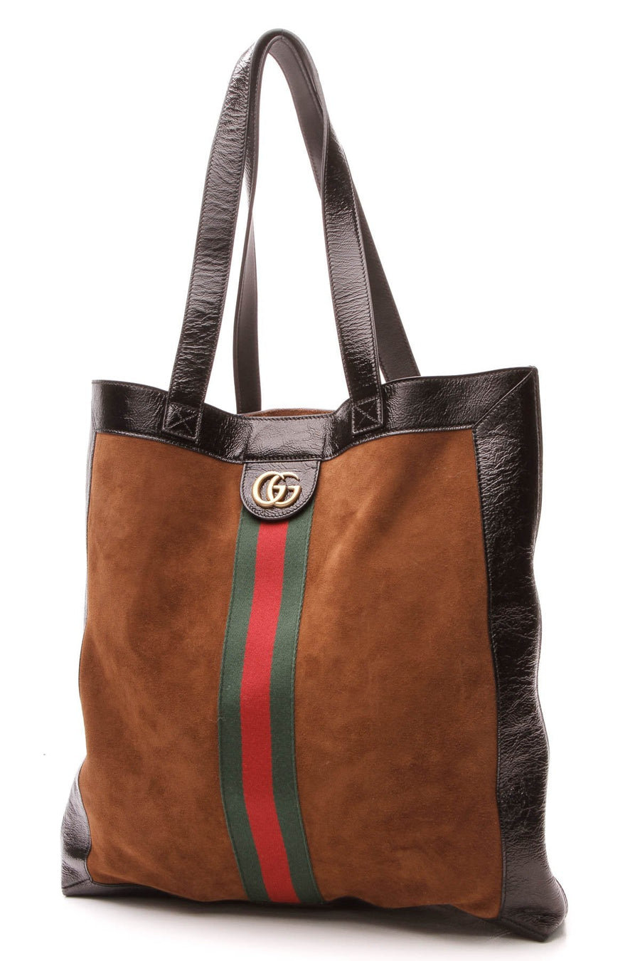 Ophidia Large Tote Bag - Chestnut/Black