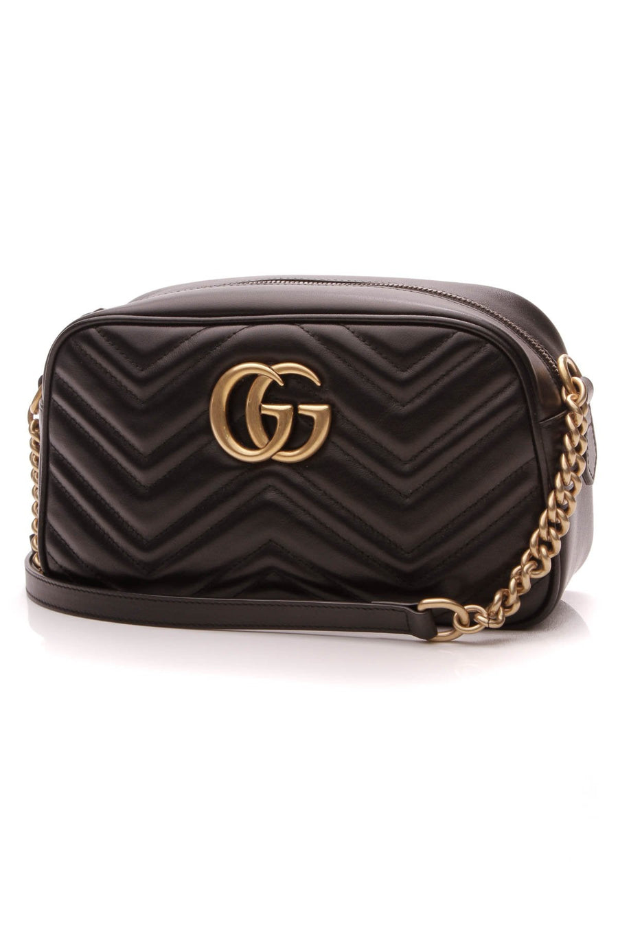 GG Marmont Small Crossbody Bag - Matelasse Leather