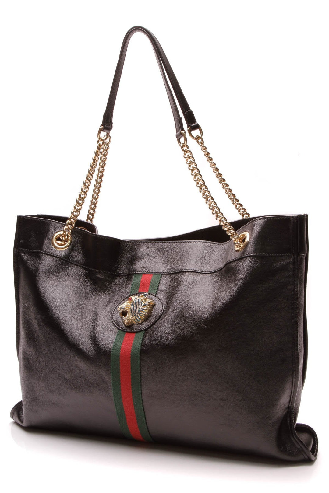 Rajah Large Tote Bag - Black