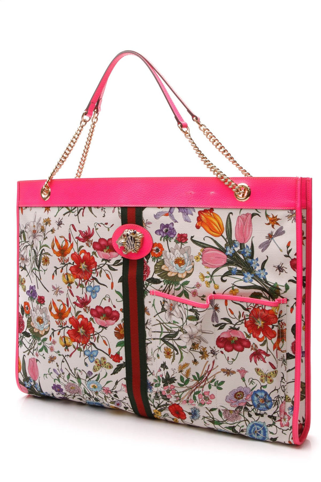 Rajah Flora Maxi Tote Bag - Multicolor