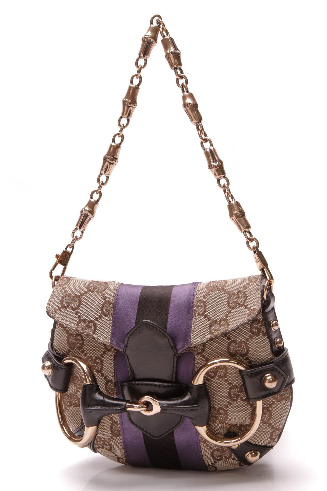 Mini Horsebit Bag - Signature Canvas
