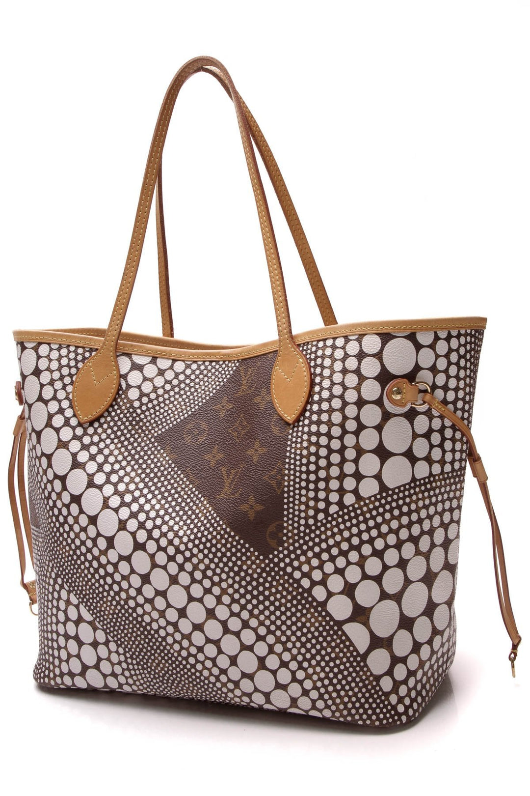 Kusama Neverfull MM Tote Bag - Monogram Waves