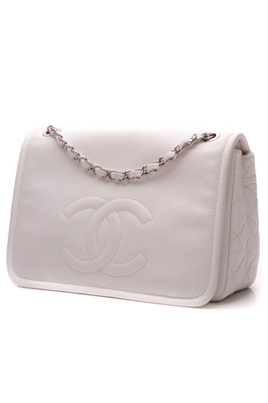 Timeless Flap Bag - White
