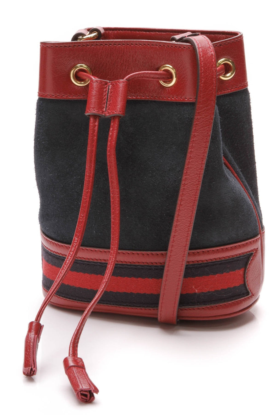 Ophidia Mini Bucket Bag - Navy