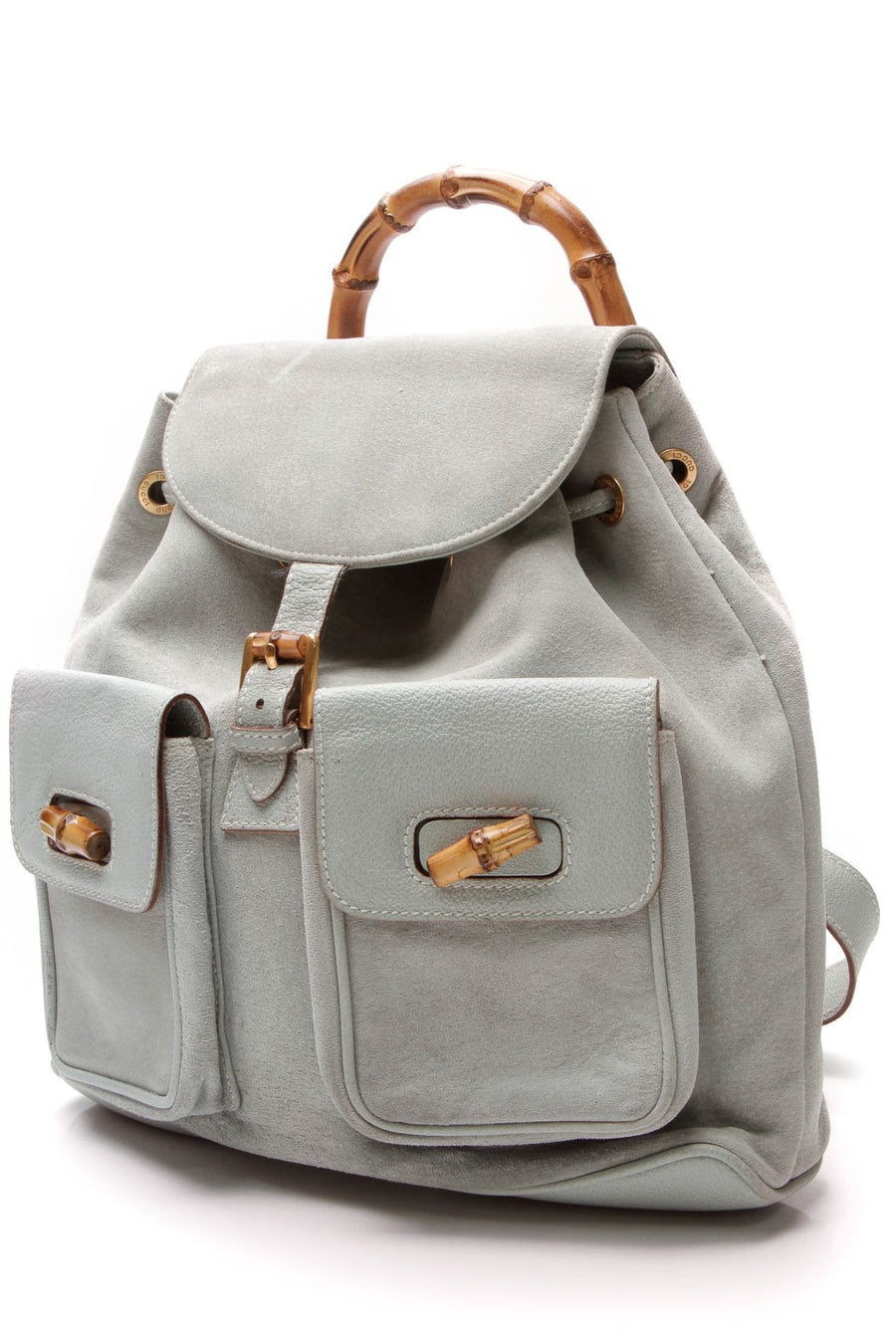 Vintage Bamboo Backpack - Mint