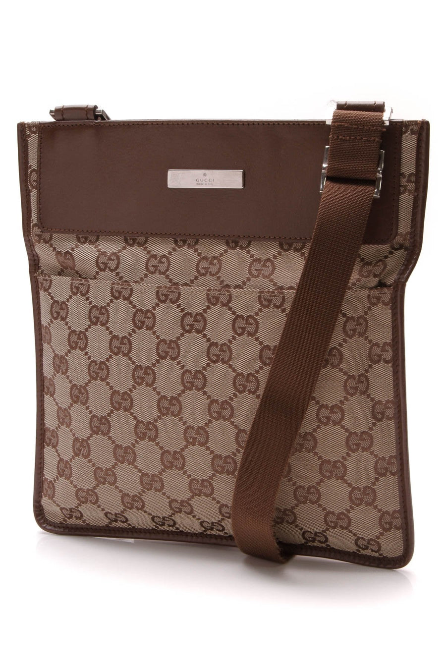 Messenger Crossbody Bag - Signature Canvas