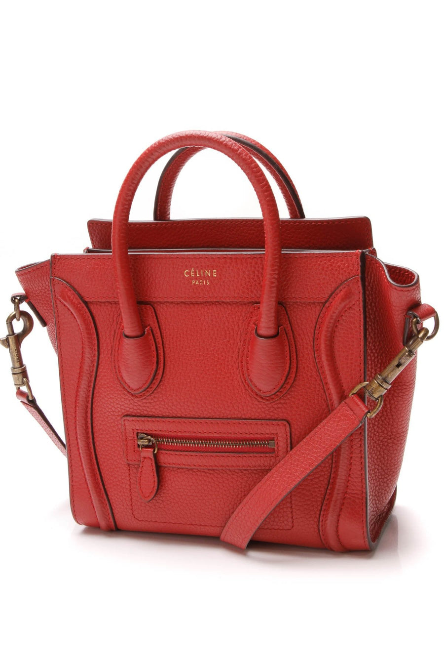 Nano Luggage Tote Bag - Red