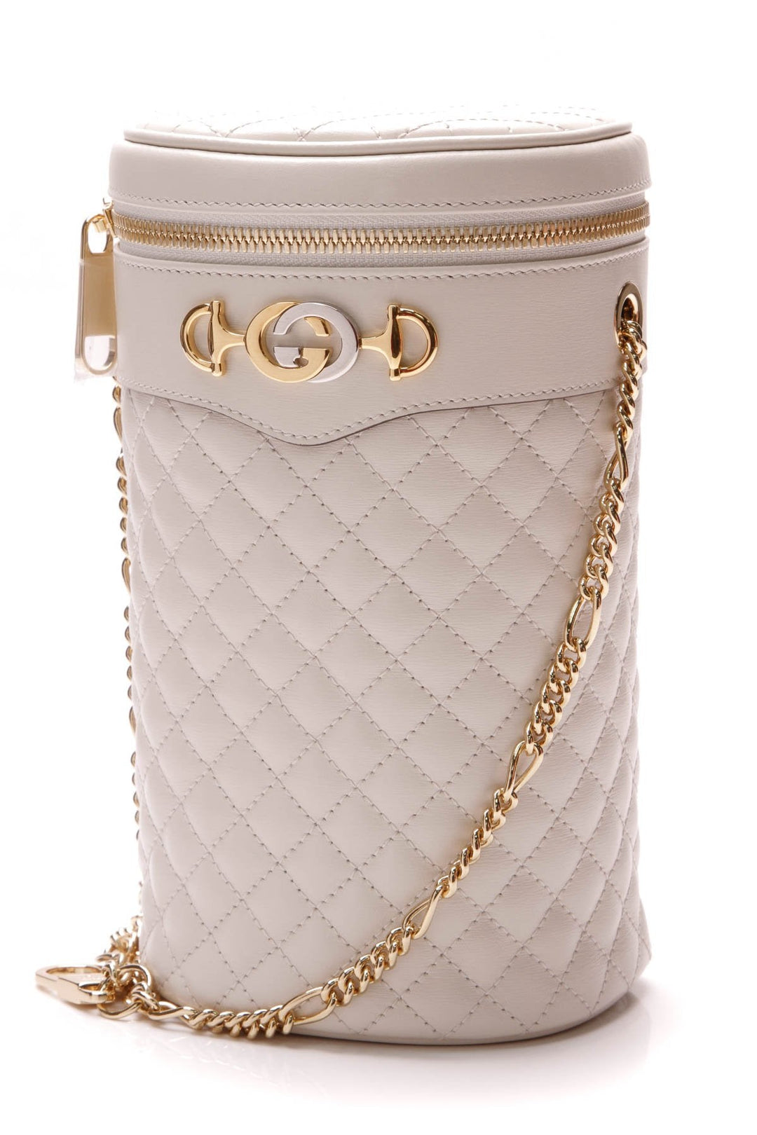 Trapuntata Belt Bag - White