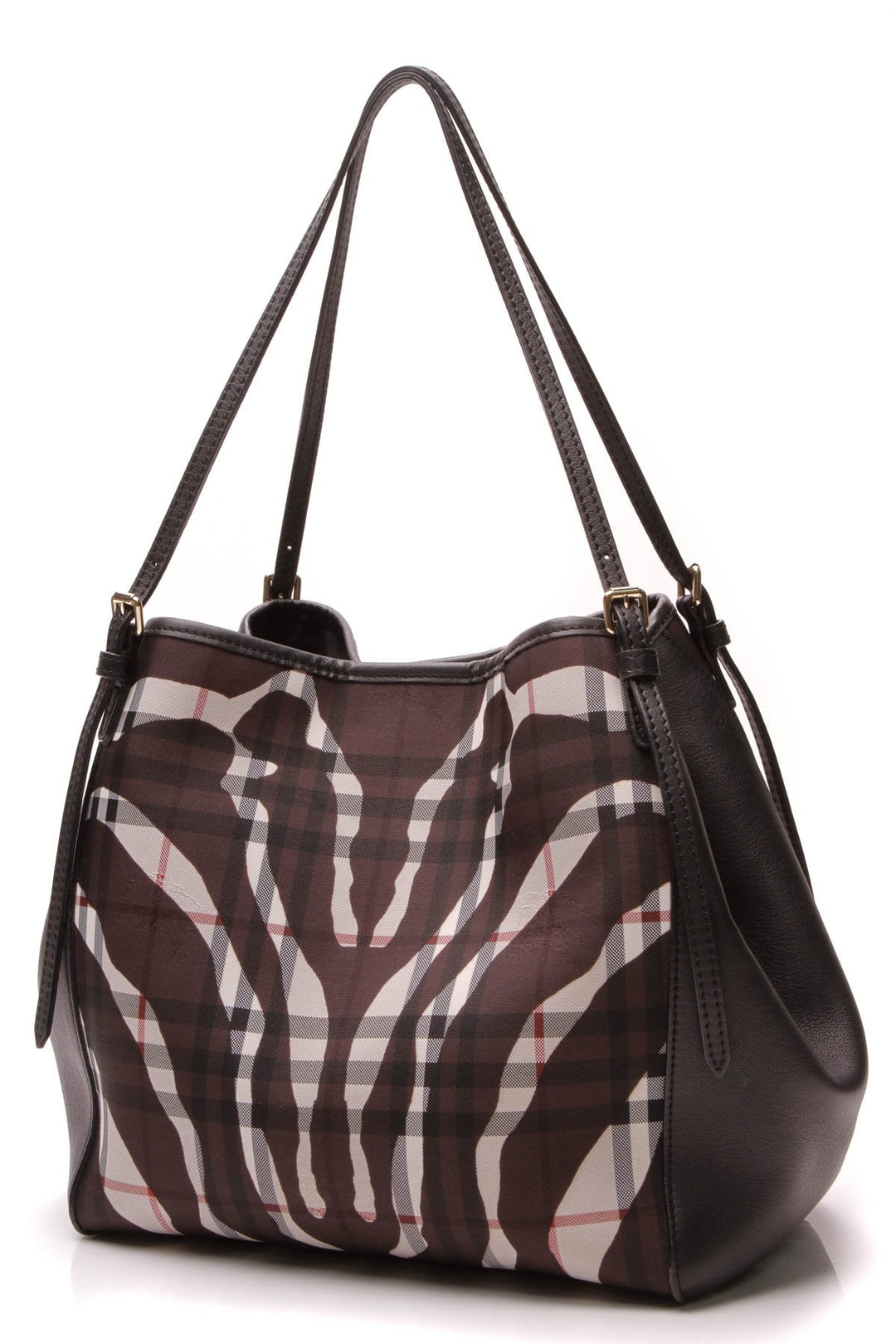Zebra Canterbury Tote Bag - Haymarket Check