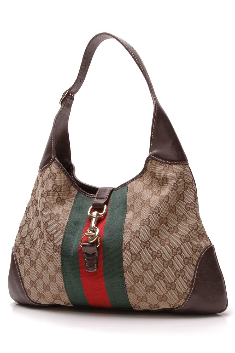 Jackie O' Bouvier Large Hobo Bag - Signature Canvas