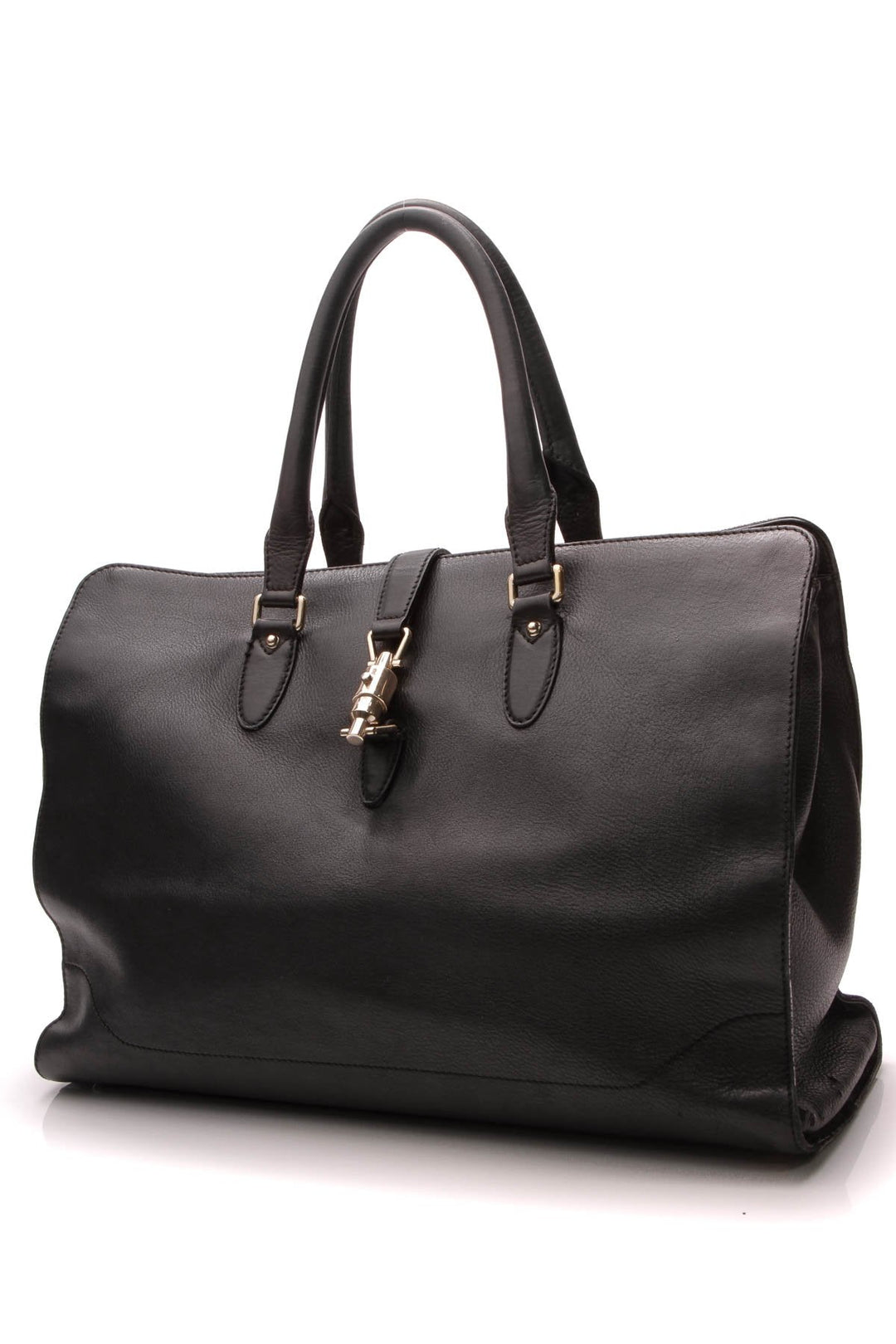 Piston Lock Tote Bag - Black