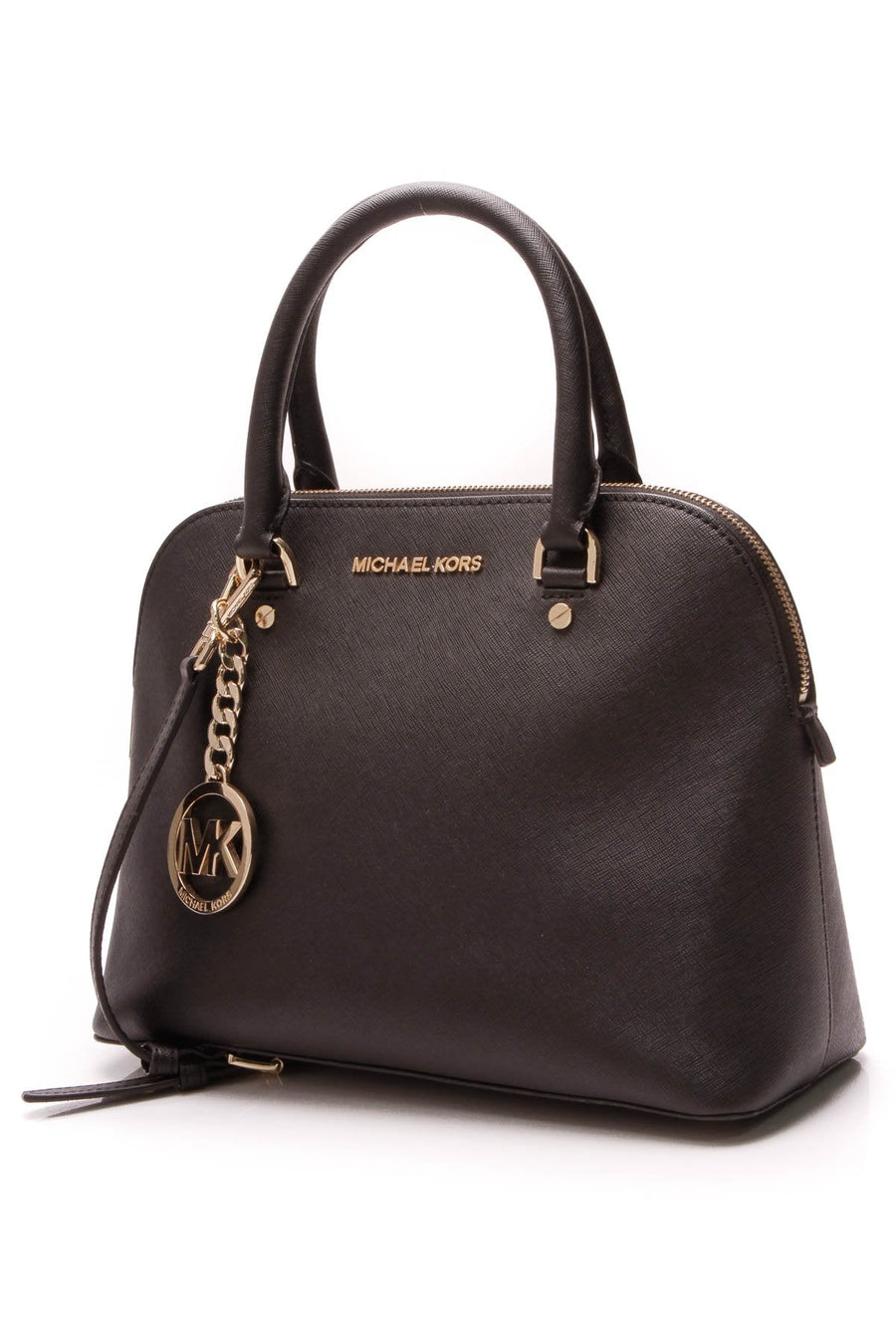 Top Handle Shoulder Bag - Black
