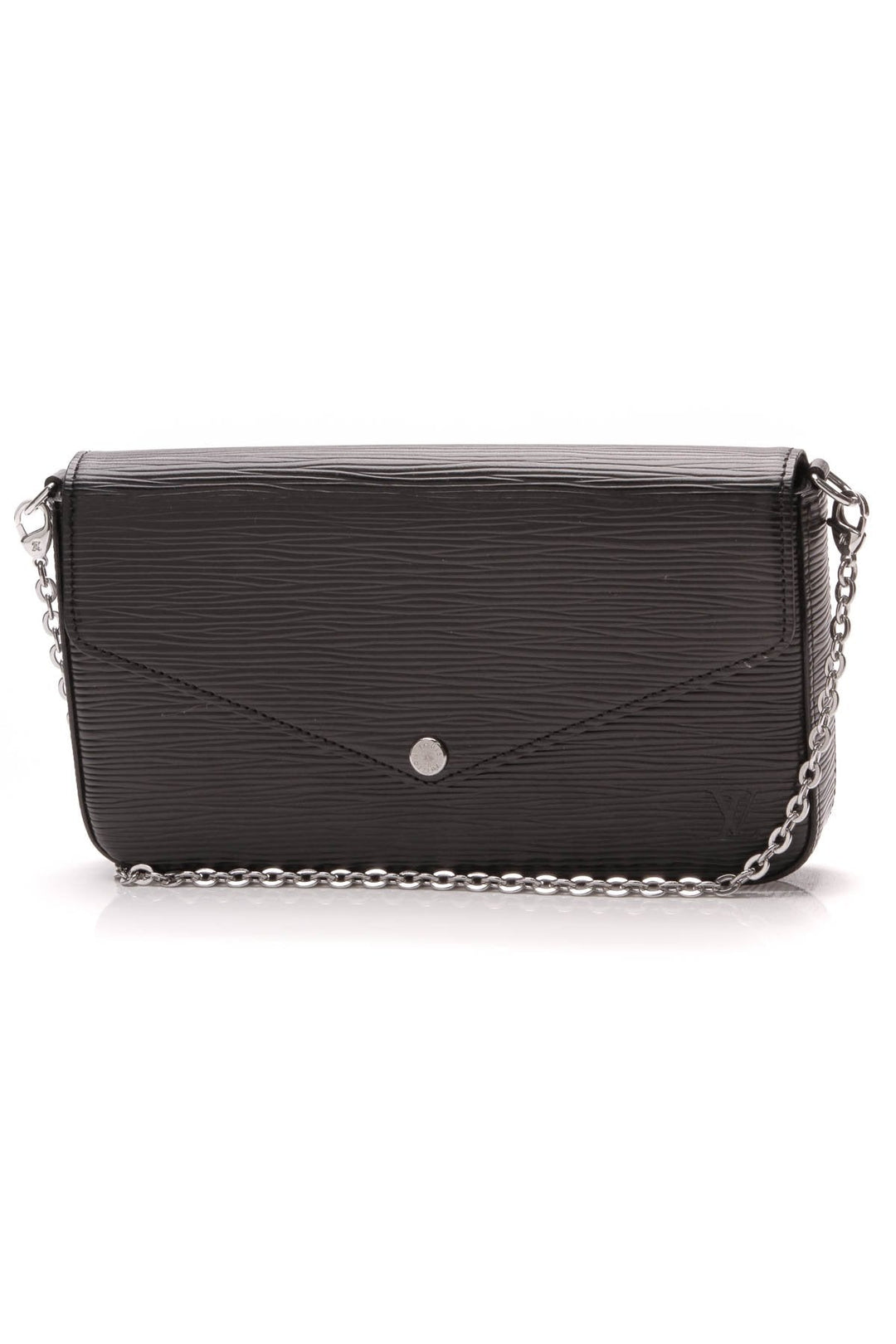 Epi Felicie Pochette Crossbody Bag - Black