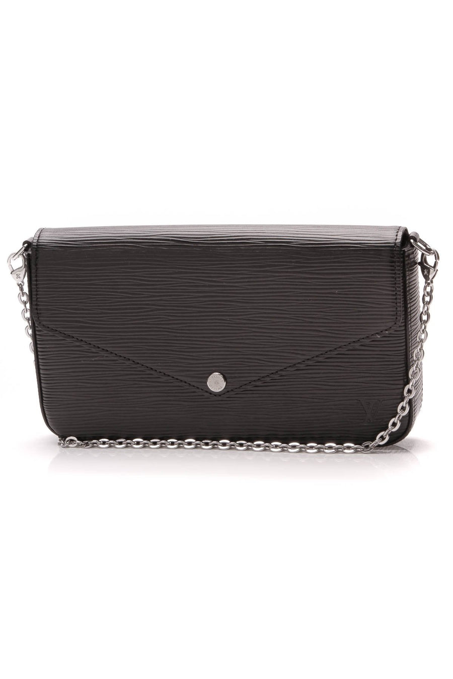 Epi Felicie Pochette Crossbody Bag - Black