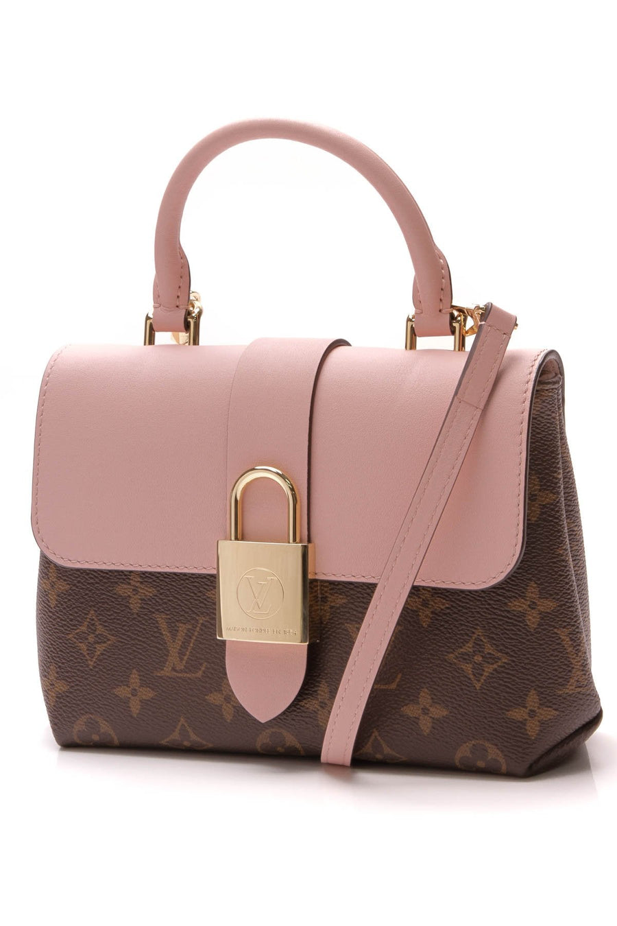 Locky BB Bag - Monogram/Rose Poudre