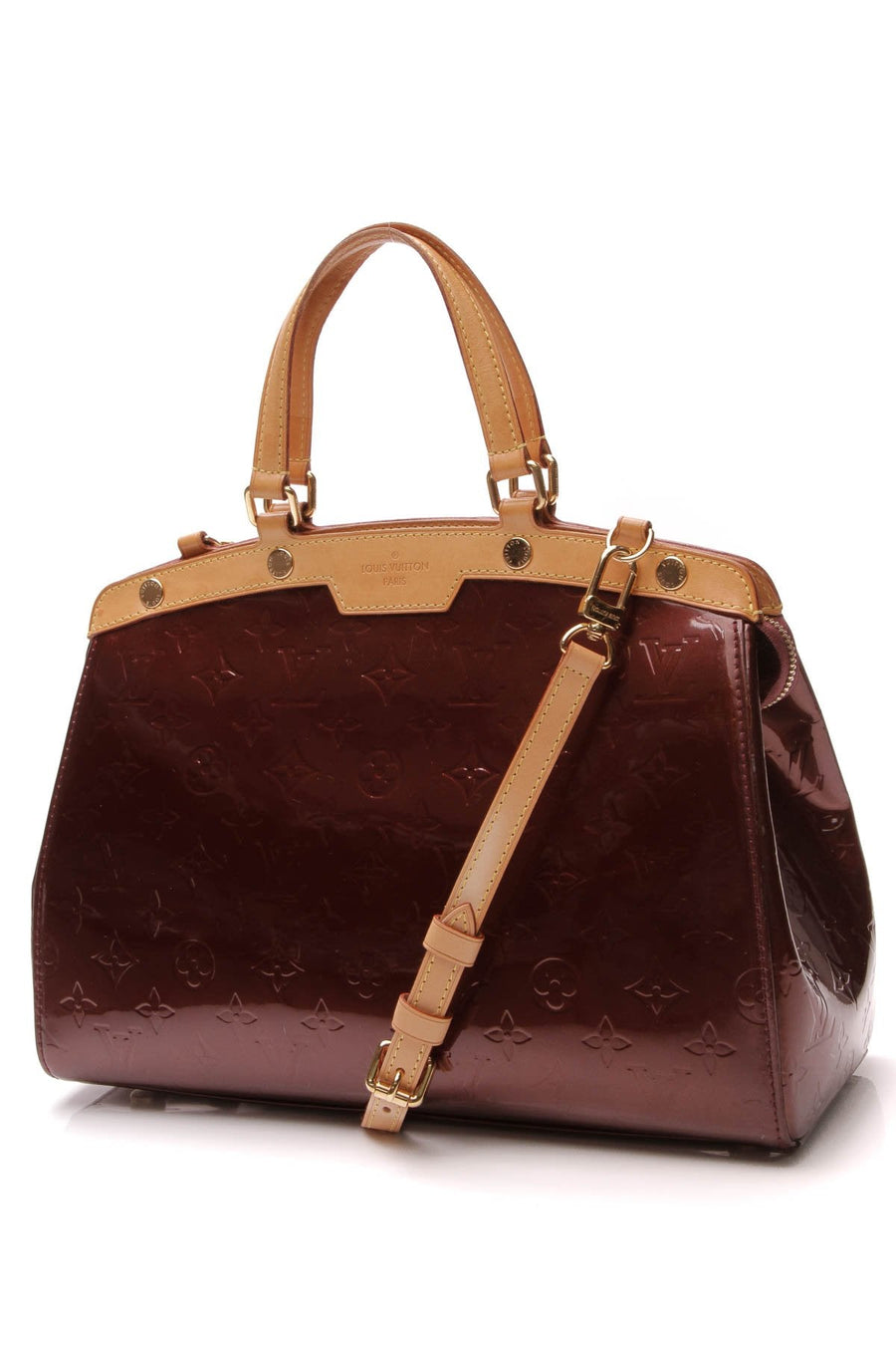 Vernis Brea MM Bag - Griotte