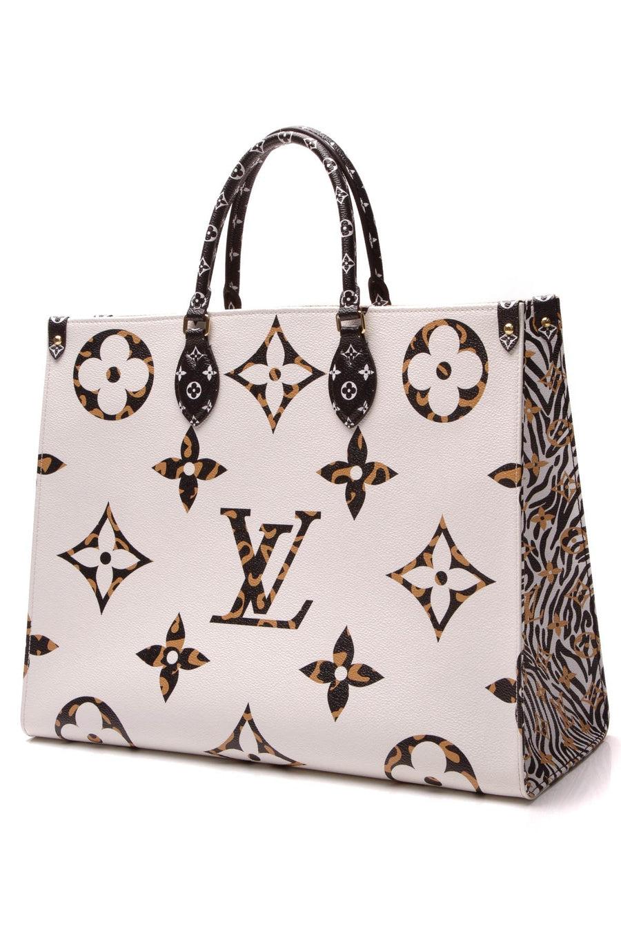 On The Go Tote Bag - Giant Jungle Monogram