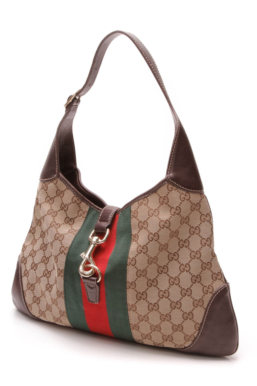 Jackie O' Bouvier Large Hobo Bag - Signature Canvas