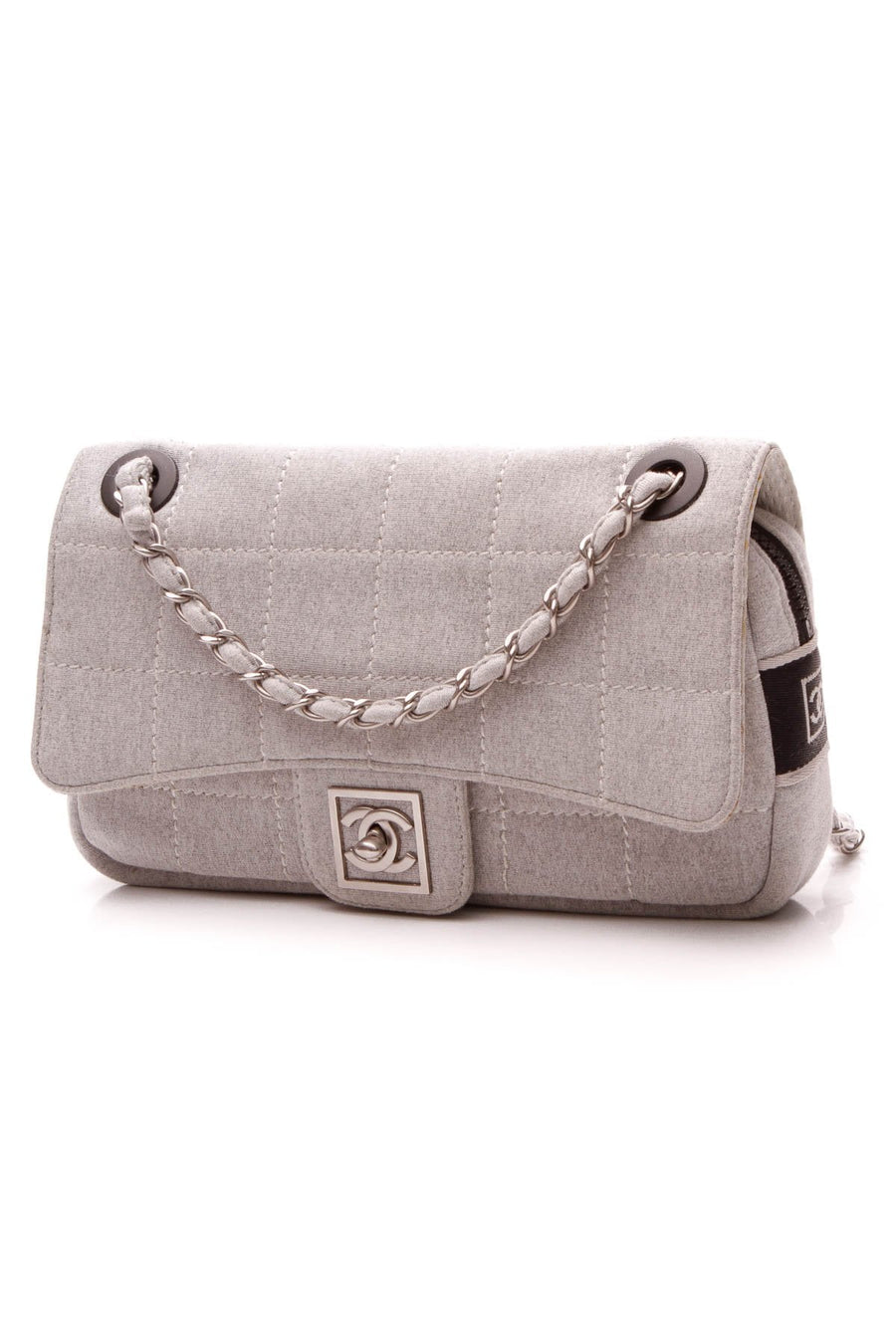 Sports Ligne Flap Bag - Heather Gray