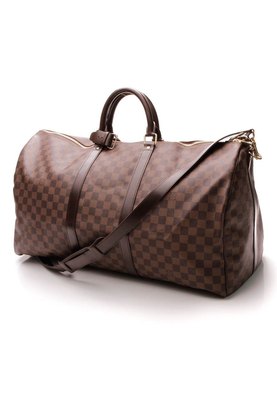 Keepall Bandouliere 55 Travel Bag - Damier Ebene