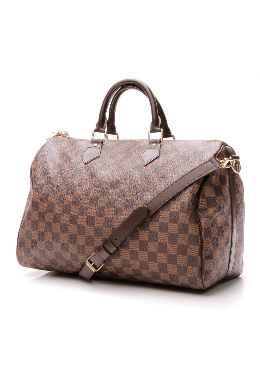 Speedy Bandouliere 35 Bag - Damier Ebene