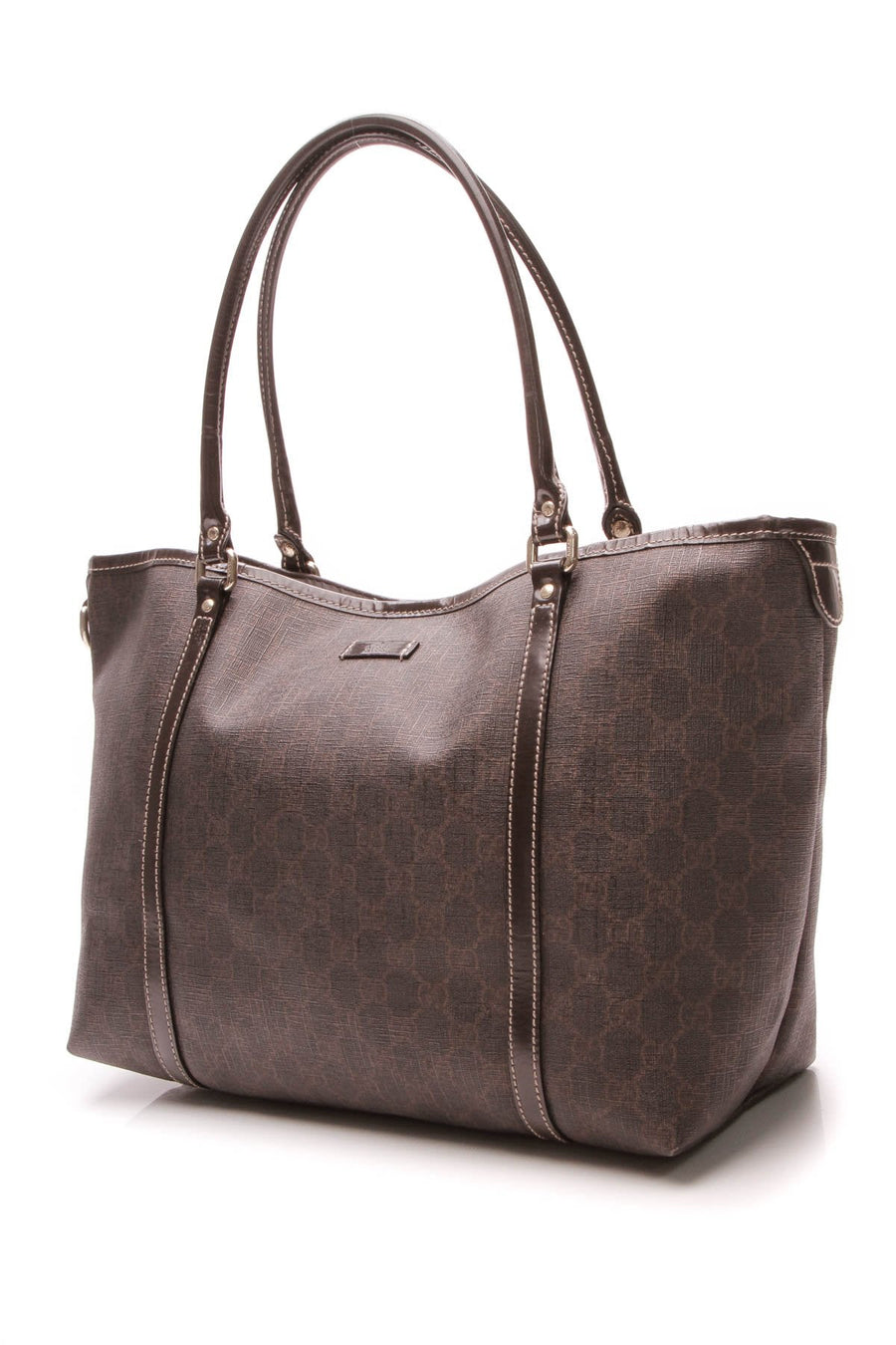 Joy Medium Tote Bag - Brown Supreme Canvas