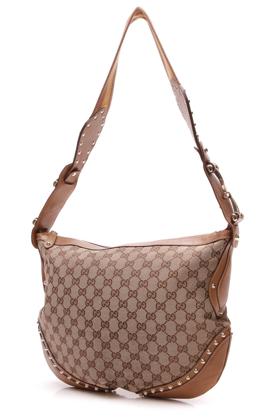 Studded Pelham Bag - Signature Canvas