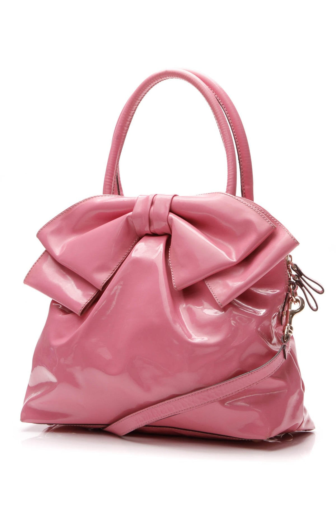Lucca Dome Bow Bag  - Pink