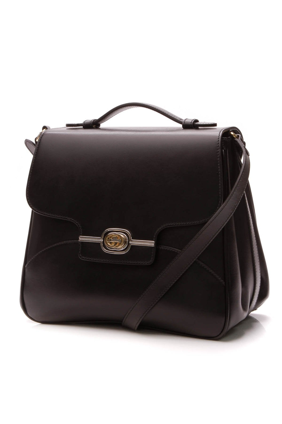 Side Messenger Bag - Black