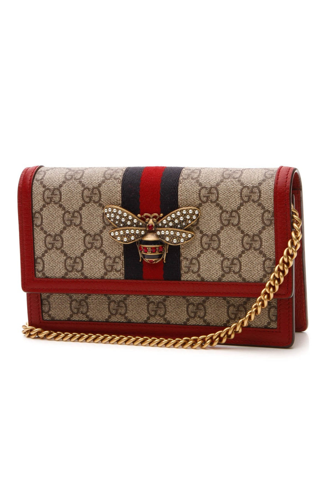 Queen Margaret Mini Bag - Supreme Canvas/Red