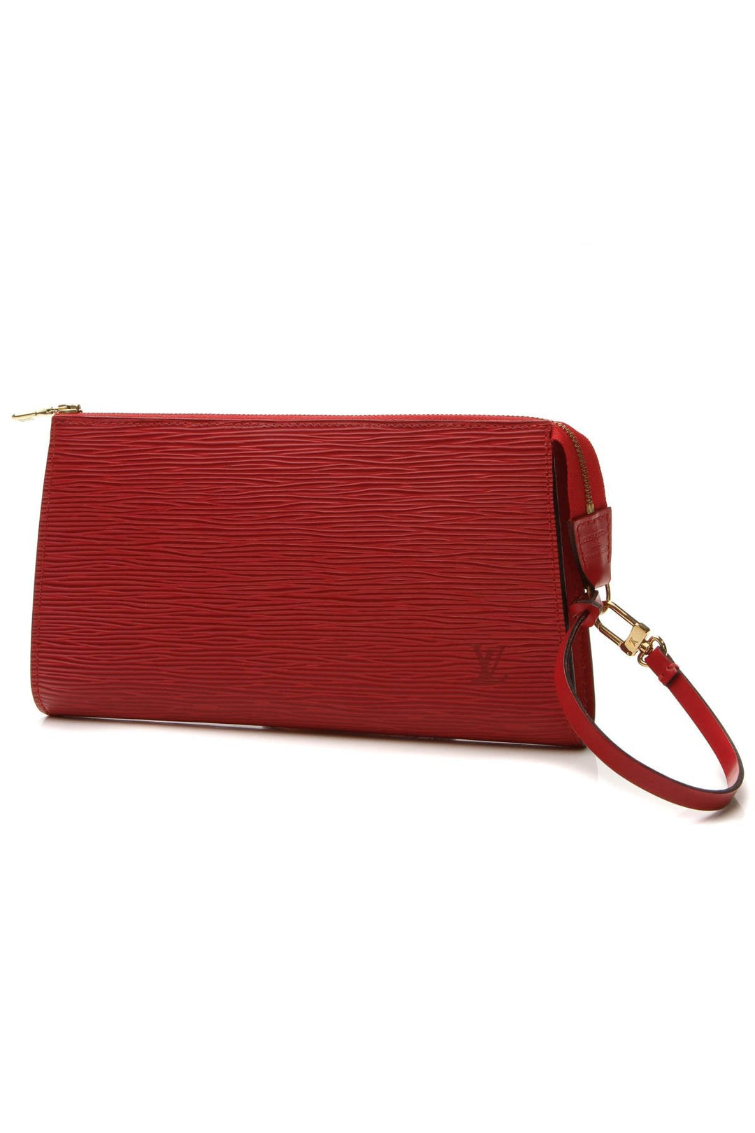 Vintage Epi Pochette Accessories 24 Bag - Red