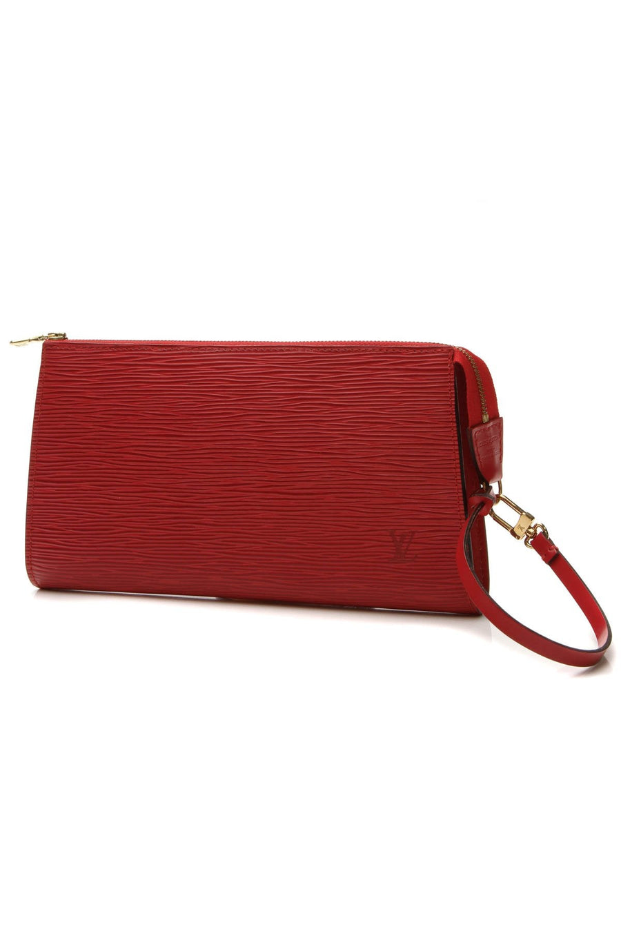 Vintage Epi Pochette Accessories 24 Bag - Red